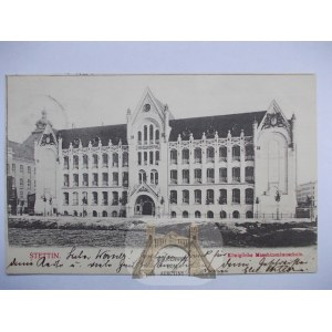Szczecin, Stettin, szkoła budowy maszyn po budowie 1903