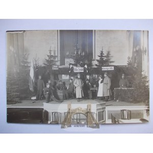 Kołobrzeg, Kolberg, I wojna, Strandschloss, przedstawienie 1915