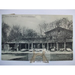 Białogard, Belgard, Stadtholz Restaurant 1911