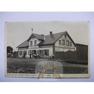 Cedry Małe, Kl. Zuender k. Gdańska, Żuławy, Gasthaus Dzaack ok. 1935