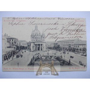 Warszawa, Kościół Św. Aleksandra, wyd. Winiarski nr 478 1902