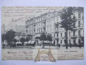 Warszawa, Aleje Ujazdowskie, Rzepkowicz nr 38, 1904