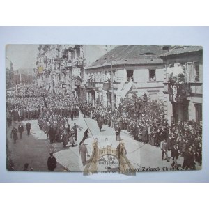 Warszawa, pochód, Narodowy Związek Chłopski 1916