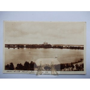 Suwałki, jezioro Wigry, kościół 1936