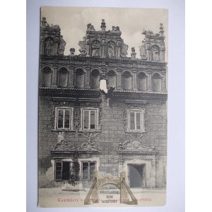 Kazimierz nad Wisłą, starożytna kamienica ok. 1910
