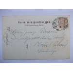 Rzeszów, 2 widoki, secesja 1898,