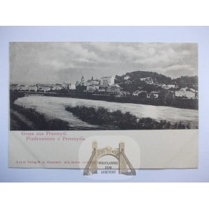 Przemyśl, panorama, księżycówka ok. 1900