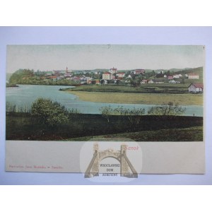 Sanok, panorama ok. 1900