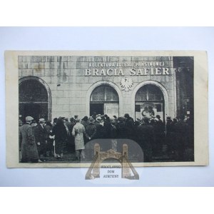Kraków, Reklamowa, Loteria Bracia Safier ok. 1930