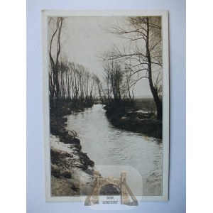 Ćmielów, rzeka Kamienna ok. 1925