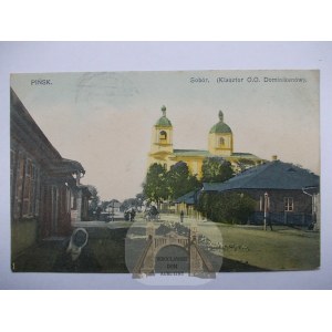 Pińsk, Sobór, Klasztor O. O. Dominikanów ok. 1908