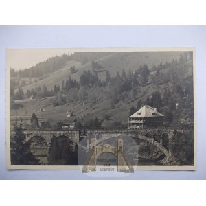 Worochta, wiadukt kolejowy, zdjęciowa ok. 1930