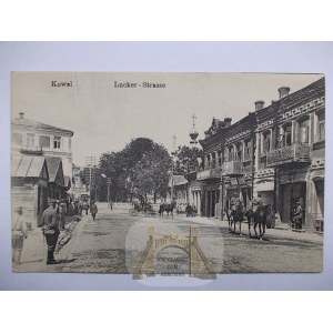 Kowel, ulica Łucka, ok. 1916