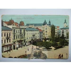 Lwów, plac Akademicki 1910