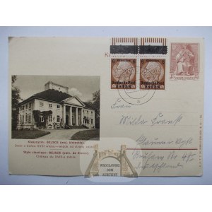 Bejsce k. Kazimierza Wielka, pałac, karta pocztowa 1939
