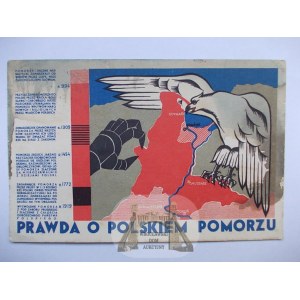 Pocztówka Patriotyczna, Prawda o polskiem Pomorzu, 1924