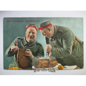I Wojna Światowa, Niemcy, żołnierski wikt, chleb, 1915