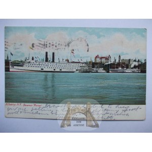 Statek Pasażerski, Parowiec Morse, USA, 1907