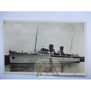 Statek Pasażerski, Parowiec Roland Niemcy, ok. 1930