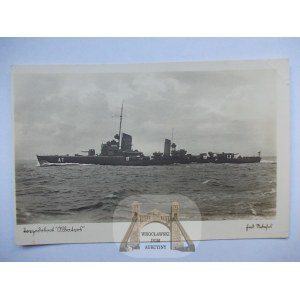 Okręt Wojenny, Kriegsmarine, Torpedowiec - Albatros ok. 1935