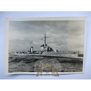 Okręt Wojenny, Kriegsmarine, Torpedowiec Luchs, ok. 1935