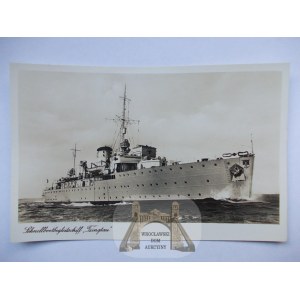 Okręt Wojenny, Kriegsmarine, Ścigacz Tsingtau, ok. 1935