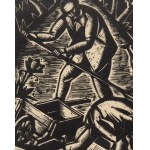 Tadeusz Kulisiewicz (1899 Kalisz - 1988 Warszawa), Prace w ogrodzie, 1925