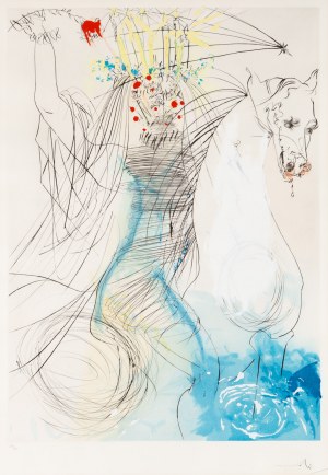 Salvador Dalí (1904 Figueres - 1989 Figueres), Św. Łucja (Tryumf Światła), 1974