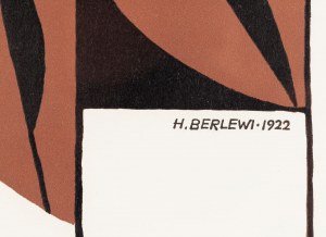 Henryk Berlewi (1894 Warszawa - 1967 Paryż), Akt, 1922