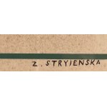 Zofia Stryjeńska (1891 Kraków - 1976 Genewa), Chłopka z Kurpiów, plansza XXXI z teki 'Polish Peasants' Costumes', 1939