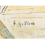 Leopold Gottlieb (1879 Drohobycz - 1934 Paryż), Na placówce z teki Legiony Polskie, 1916