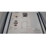18 kt. Złoty Pierścionek z Szafirem