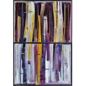 Magdalena Kobierecka, Diptych No. 2, 2017