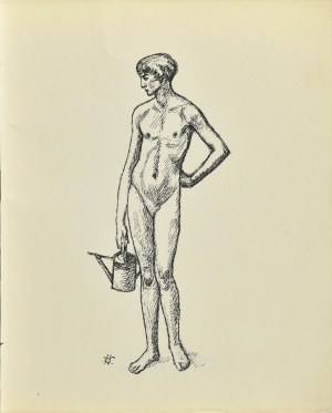 Wlastimil HOFMAN (1881-1970), Fragment z tryptyku 