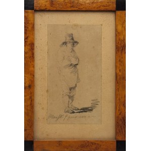 Michał PŁOŃSKI (1778-1812 ) ?, Studium stojącego mężczyzny