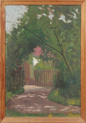 Czesław WIERUSZ-KOWALSKI (1882-1984), Ścieżka pod drzewami