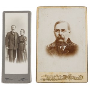 Dwie fotografie portretowe, XIX/XX w.