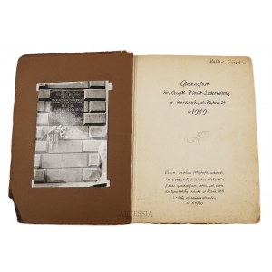 Album z fotografiami uczennic i kadry profesorskiej Gimnazjum hr. Cecylii Plater-Zyberkówny, 1919-20