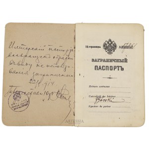 Paszport Jerzego Górskiego, 1914