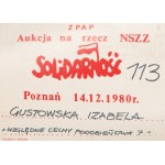 Izabella Gustowska (ur. 1948, Poznań), Względne cechy podobieństwa 7 (Cykl komunijny) (czarno-biały), 1980