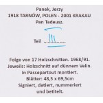 Jerzy Panek (1918 Tarnów - 2001 Kraków), Komplet 17 drzeworytów z cyklu Pan Tadeusz, 1968/1991