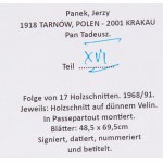 Jerzy Panek (1918 Tarnów - 2001 Kraków), Komplet 17 drzeworytów z cyklu Pan Tadeusz, 1968/1991