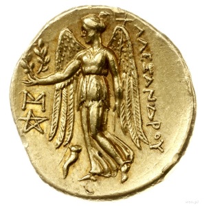 stater ok. 323-317 pne, Abydus (?); Aw: Głowa Ateny w h...