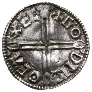 denar typu long cross, 997-1003, mennica Exeter, mincer...