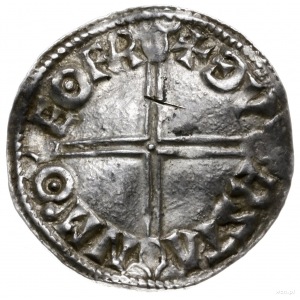 denar typu long cross, 997-1003, mennica York, mincerz ...