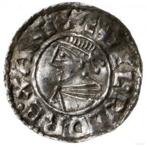 denar typu small cross, 1009-1017, mennica Chester, min...