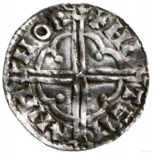 denar typu quatrefoil, 1018-1024, mennica Norwich, minc...