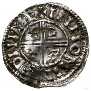 naśladownictwo denara typu crux ok. 995-1022, mennica S...