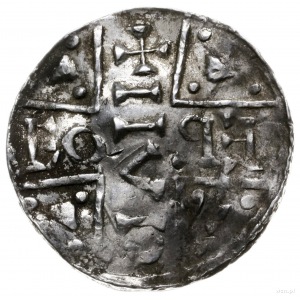 denar 1018-1023, mincerz Bab; Napis HAR EOP wkomponowan...