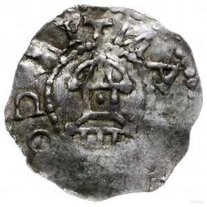 denar 1018-1022; Popiersie w lewo, RVODHARDVS EPS / Wie...